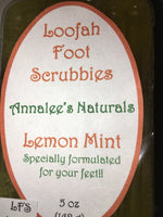 Loofah Foot Scrubbies